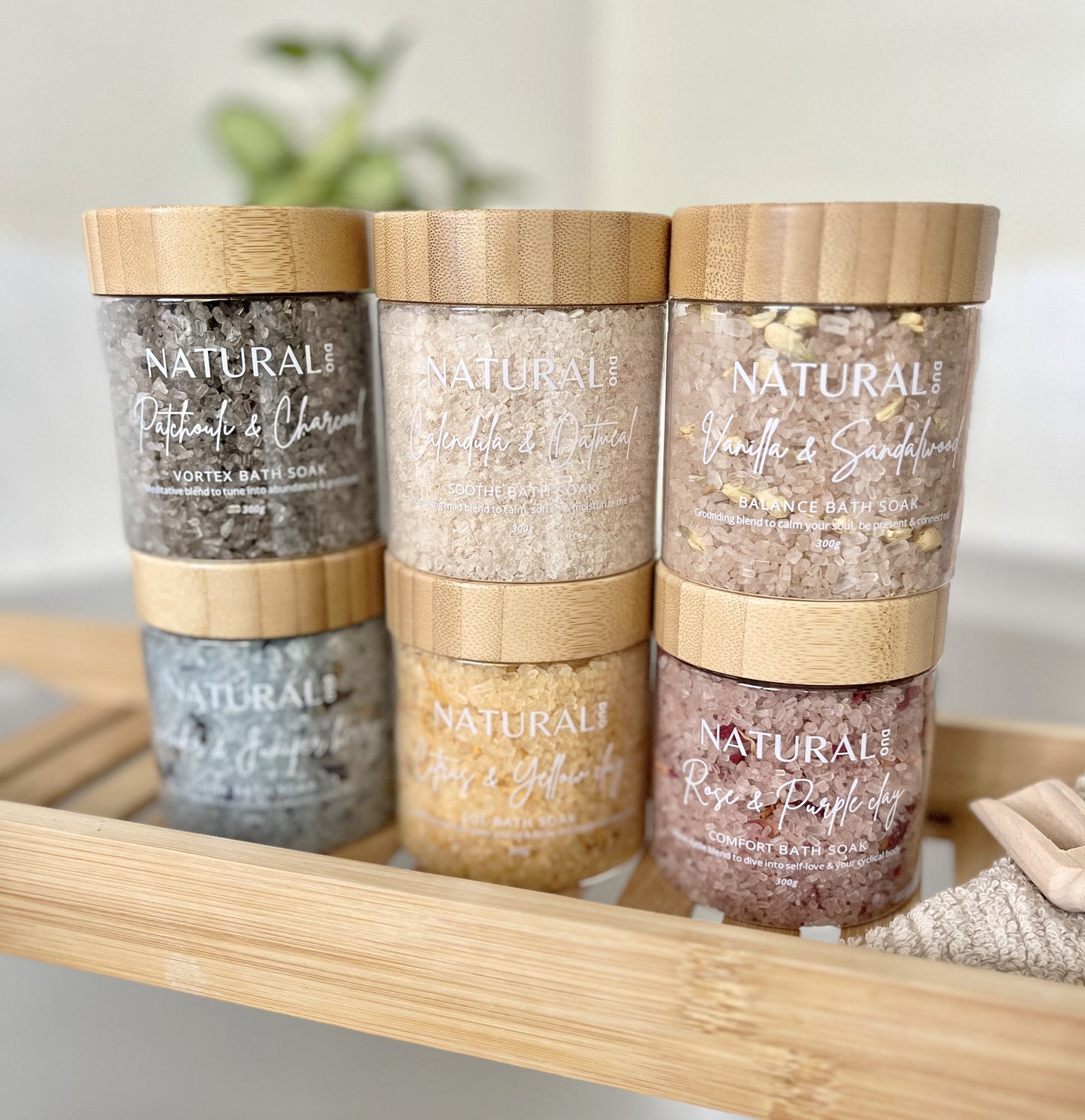 SOOTHE Nourishing Bath Soak - Calendula & Oatmeal x 3