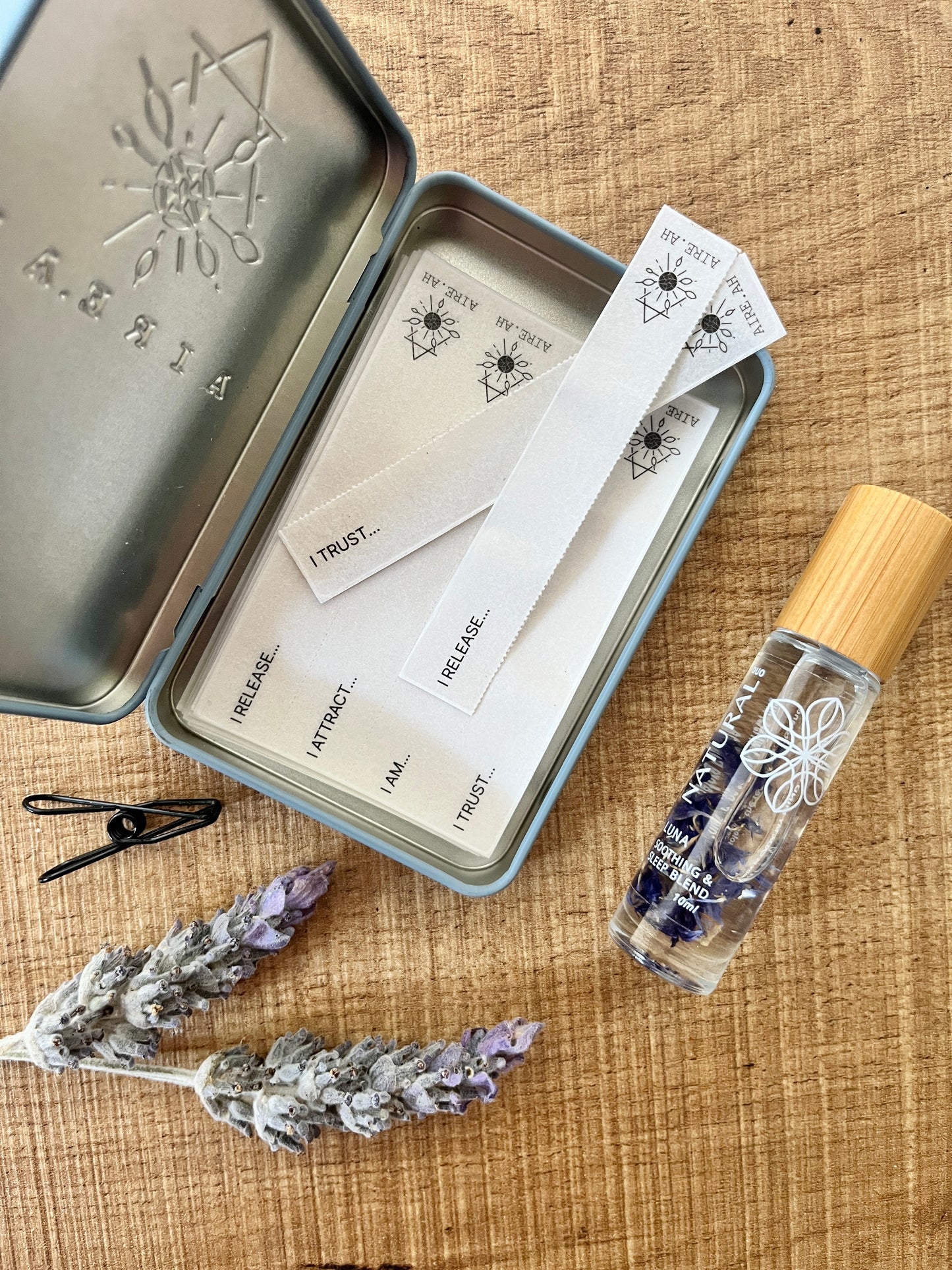 Serenity Bundle - Oil Roller and Paper Incense