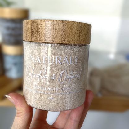 SOOTHE Nourishing Bath Soak - Calendula & Oatmeal