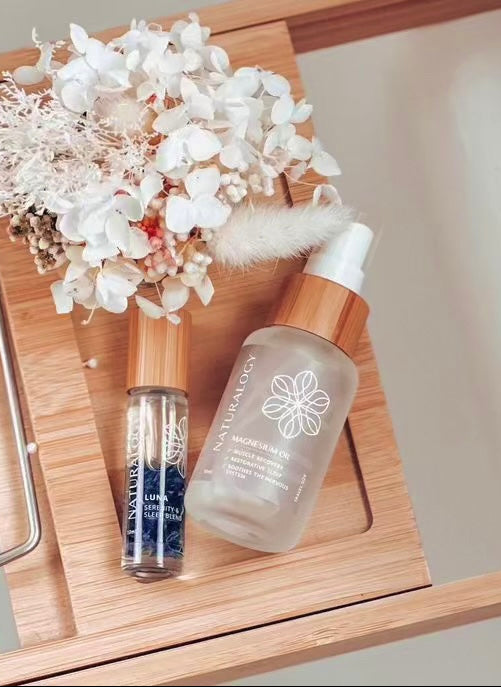 Evening Wind-Down Bundle  (LUNA Roller + Magnesium Spray)