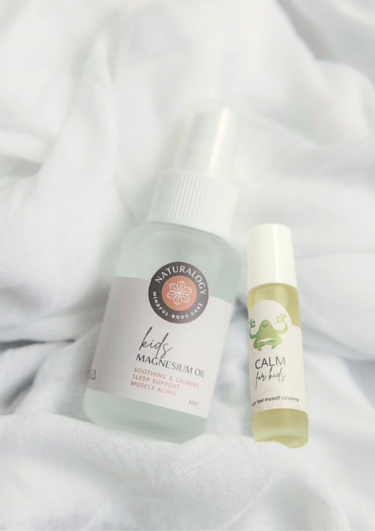 Kids Calm Bundle | CALM Roller + Magnesium Spray