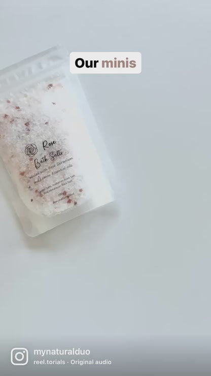 Rose Infused Bath Salts