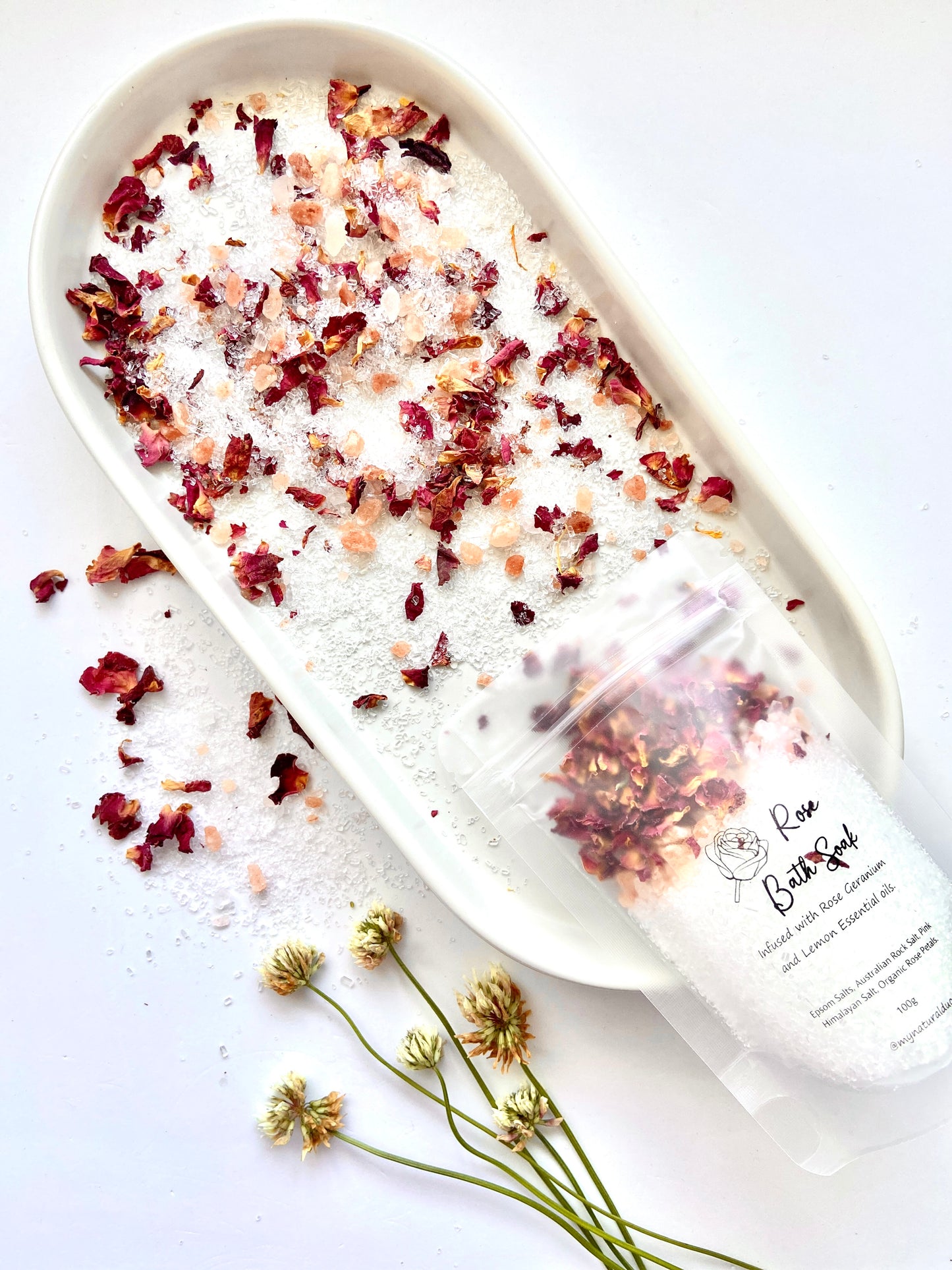 Rose Infused Bath Soak